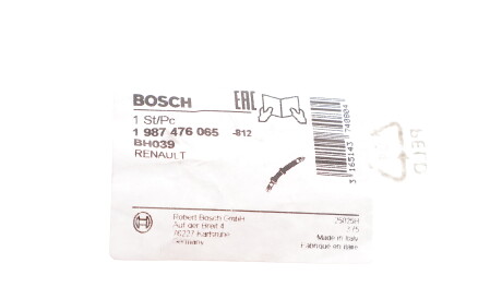 Фото 2 - Гальмівний шланг BOSCH 1 987 476 065