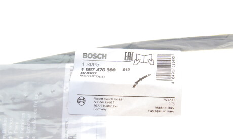 Фото 2 - Гальмівний шланг BOSCH 1 987 476 300 (1987476300)