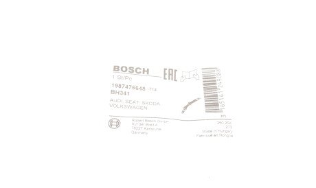 Фото 2 - Гальмівний шланг BOSCH 1 987 476 648 (1987476648)