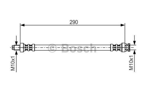 Тормозной шланг - BOSCH 1 987 476 688