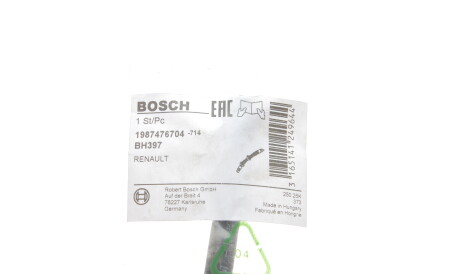 Фото 2 - Гальмівний шланг BOSCH 1 987 476 704 (1987476704)