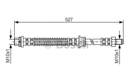 Тормозной шланг - BOSCH 1987476924