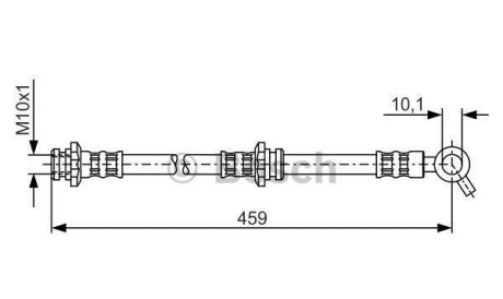 Тормозной шланг - BOSCH 1987476958