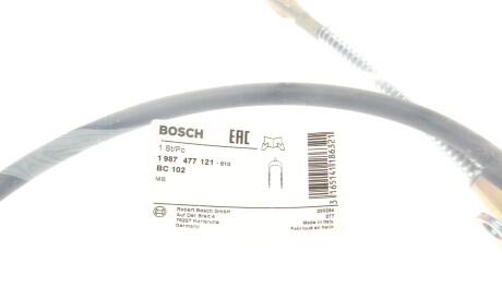 Фото 2 - Трос ручного тормоза BOSCH 1 987 477 121 (1987477121)