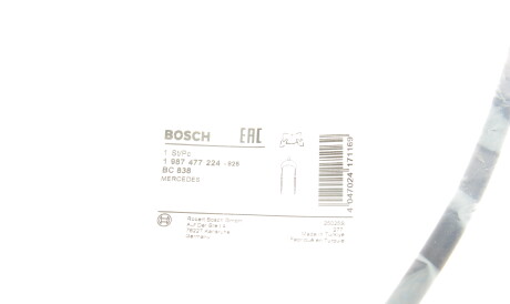 Фото 2 - Трос ручного гальма BOSCH 1 987 477 224 (1987477224)