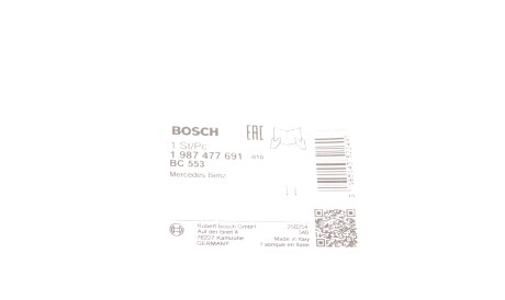 Фото 2 - Трос ручного гальма BOSCH 1 987 477 691 (1987477691)