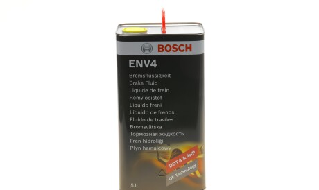 Тормозная жидкость ENV4 DOT 4 5л - BOSCH 1 987 479 203