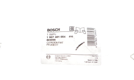 Фото 2 - Тормозной шланг BOSCH 1 987 481 004 (1987481004)