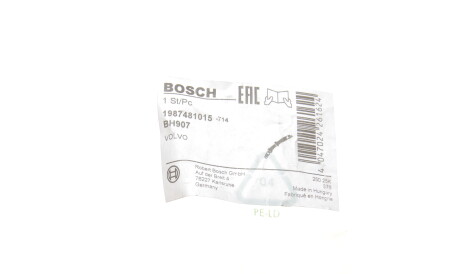 Фото 2 - Тормозной шланг BOSCH 1 987 481 015 (1987481015)