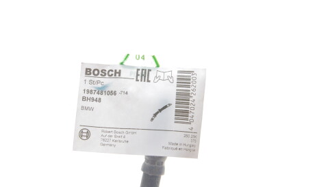 Фото 2 - Тормозной шланг BOSCH 1 987 481 056 (1987481056)