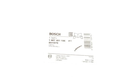 Фото 2 - Тормозной шланг BOSCH 1 987 481 186 (1987481186)