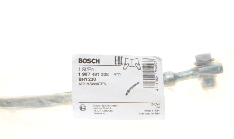 Фото 2 - Гальмівний шланг BOSCH 1 987 481 338 (1987481338)