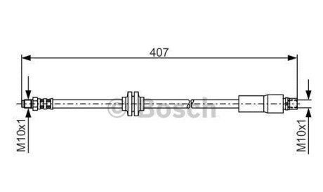 Тормозной шланг - (51757836) BOSCH 1987481367