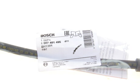 Фото 2 - Тормозной шланг BOSCH 1987481495