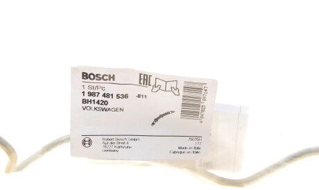 Фото 2 - Тормозной шланг BOSCH 1 987 481 536 (1987481536)