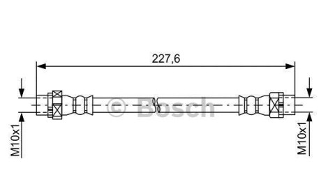 Тормозной шланг - BOSCH 1987481582