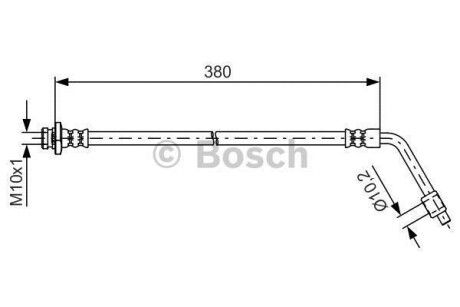 Шлангопровод - BOSCH 1 987 481 623