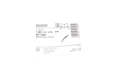 Фото 2 - Тормозной шланг BOSCH 1 987 481 675 (1987481675)