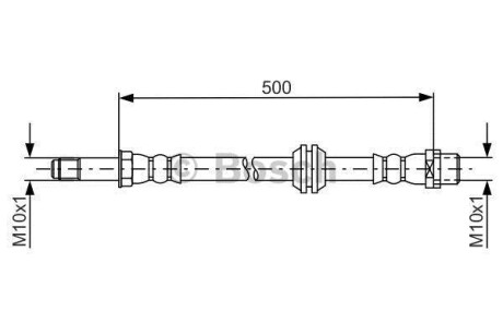 Шлангопровод - BOSCH 1 987 481 676