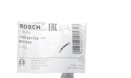 Фото 2 - Гальмівний шланг BOSCH 1 987 481 705 (1987481705)