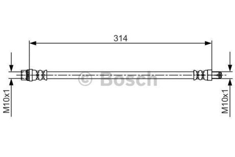 Przew.ham. - BOSCH 1987481718