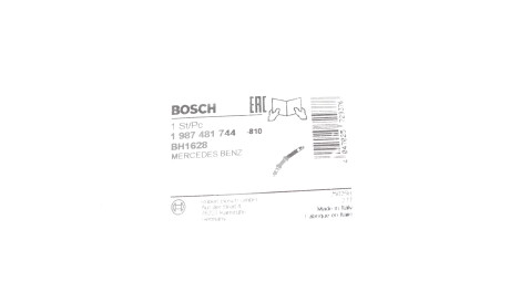 Фото 2 - Тормозной шланг BOSCH 1 987 481 744 (1987481744)