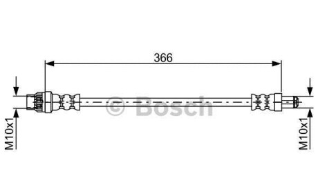 Шлангопровод - BOSCH 1987481766