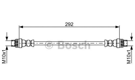 Шлангопровод - BOSCH 1987481767