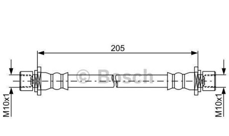Шлангопровод - BOSCH 1987481772