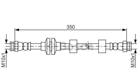 Шлангопровод - BOSCH 1987481804