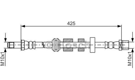 Шлангопровод - BOSCH 1987481817
