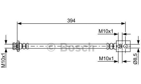 Шлангопровод - BOSCH 1987481818