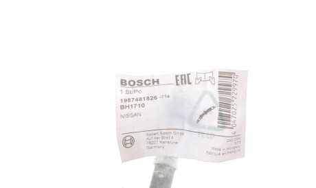 Фото 2 - Гальмівний шланг BOSCH 1 987 481 826 (1987481826)