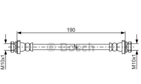 Шлангопровод - (462105F000, 462145F001, 46210JD600) BOSCH 1987481831