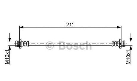 Шлангопровод - BOSCH 1987481855