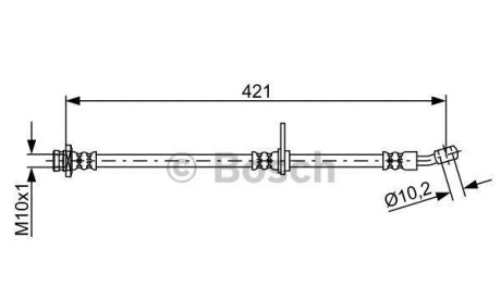 Шлангопровод - BOSCH 1987481856