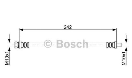 Шлангопровод - BOSCH 1987481895