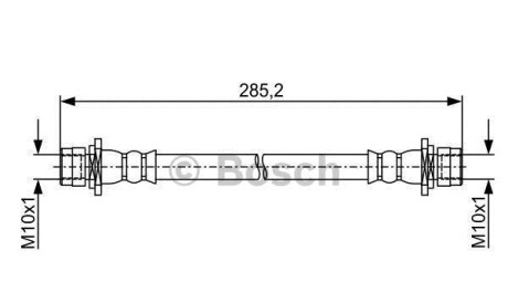 Шлангопровод - BOSCH 1987481934
