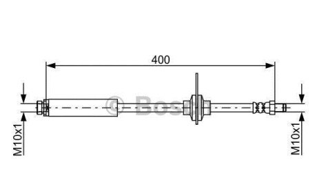 Przewуd ham elastyczny ford focus 1.6tdci 11-14, 1.0 12-14, 2.0tdci 11-14 - BOSCH 1987481944