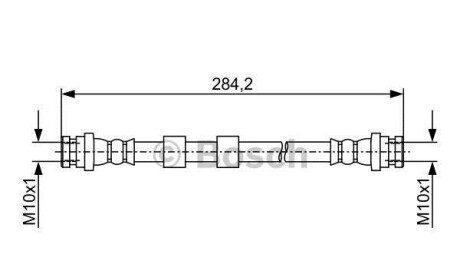 Шлангопровод - BOSCH 1987481945