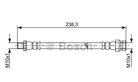 Шлангопровод - BOSCH 1987481963