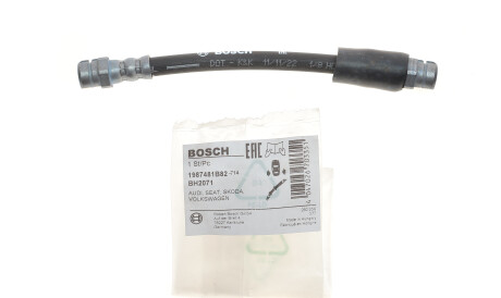 Фото 2 - Гальмівний шланг BOSCH 1987481B82