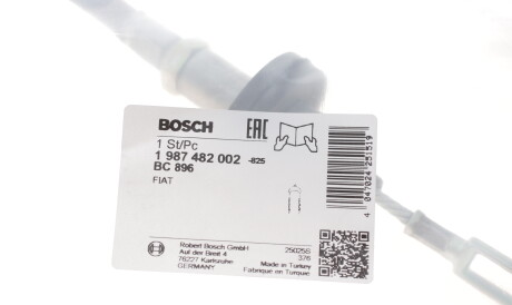 Фото 2 - Трос ручного тормоза BOSCH 1 987 482 002 (1987482002)