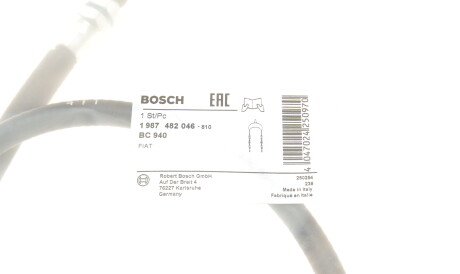 Фото 2 - Трос ручного тормоза BOSCH 1 987 482 046 (1987482046)
