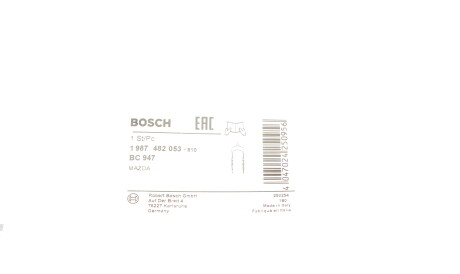 Фото 2 - Трос ручного гальма BOSCH 1 987 482 053 (1987482053)