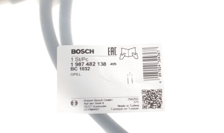 Фото 2 - Трос ручного гальма BOSCH 1987482138