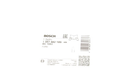 Фото 2 - Трос ручного гальма BOSCH 1 987 482 189 (1987482189)