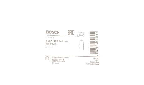 Фото 2 - Трос ручного тормоза BOSCH 1 987 482 242 (1987482242)