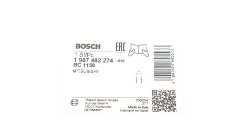 Фото 2 - Трос ручного тормоза BOSCH 1 987 482 274 (1987482274)