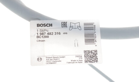 Фото 2 - Трос ручного тормоза BOSCH 1987482316